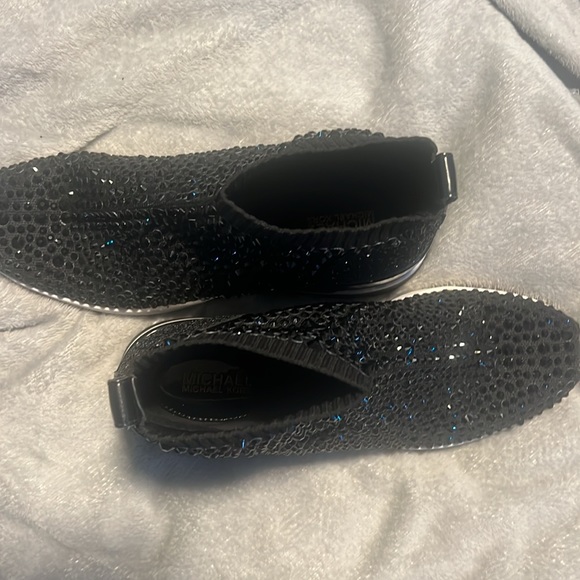 Michael Kors New black boots with bright sparkles - Picture 2 of 5